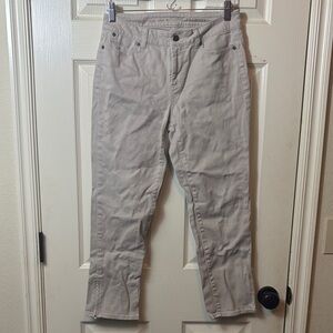 Talbots Beige Casual Pants heritage crop 4